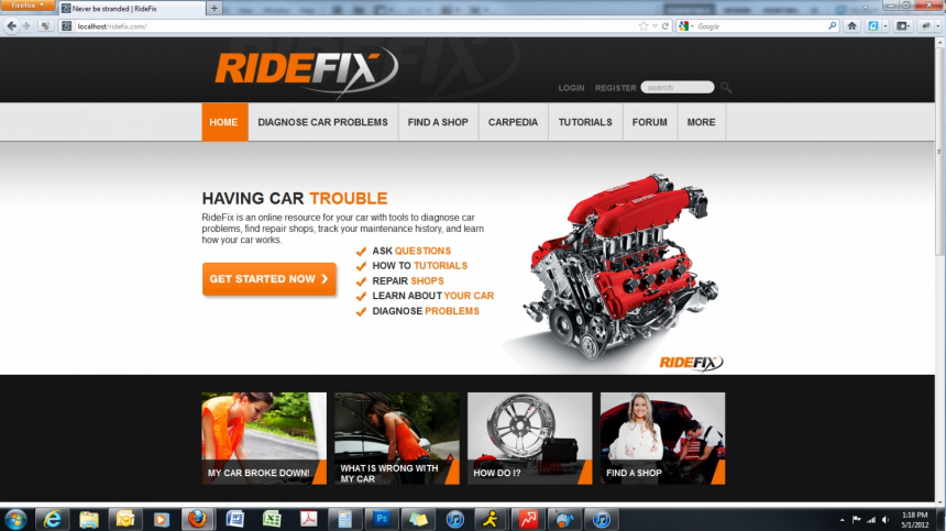 RideFix new design